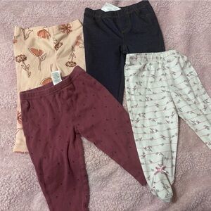 9 months baby pants bundle